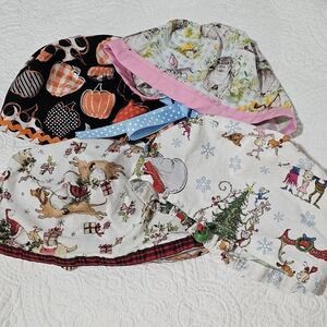 4  Scrub Caps